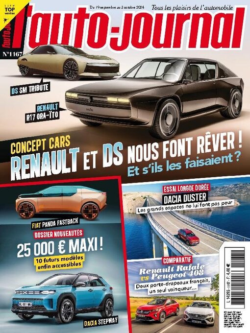 Title details for L'auto Journal by Editions Mondadori Axel Springer (EMAS) - Available